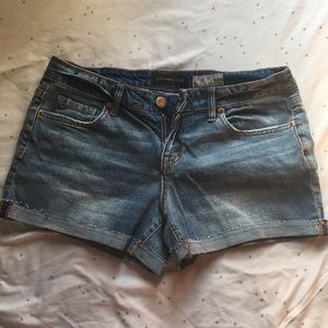 Aeropostale Midi Jean Shorts